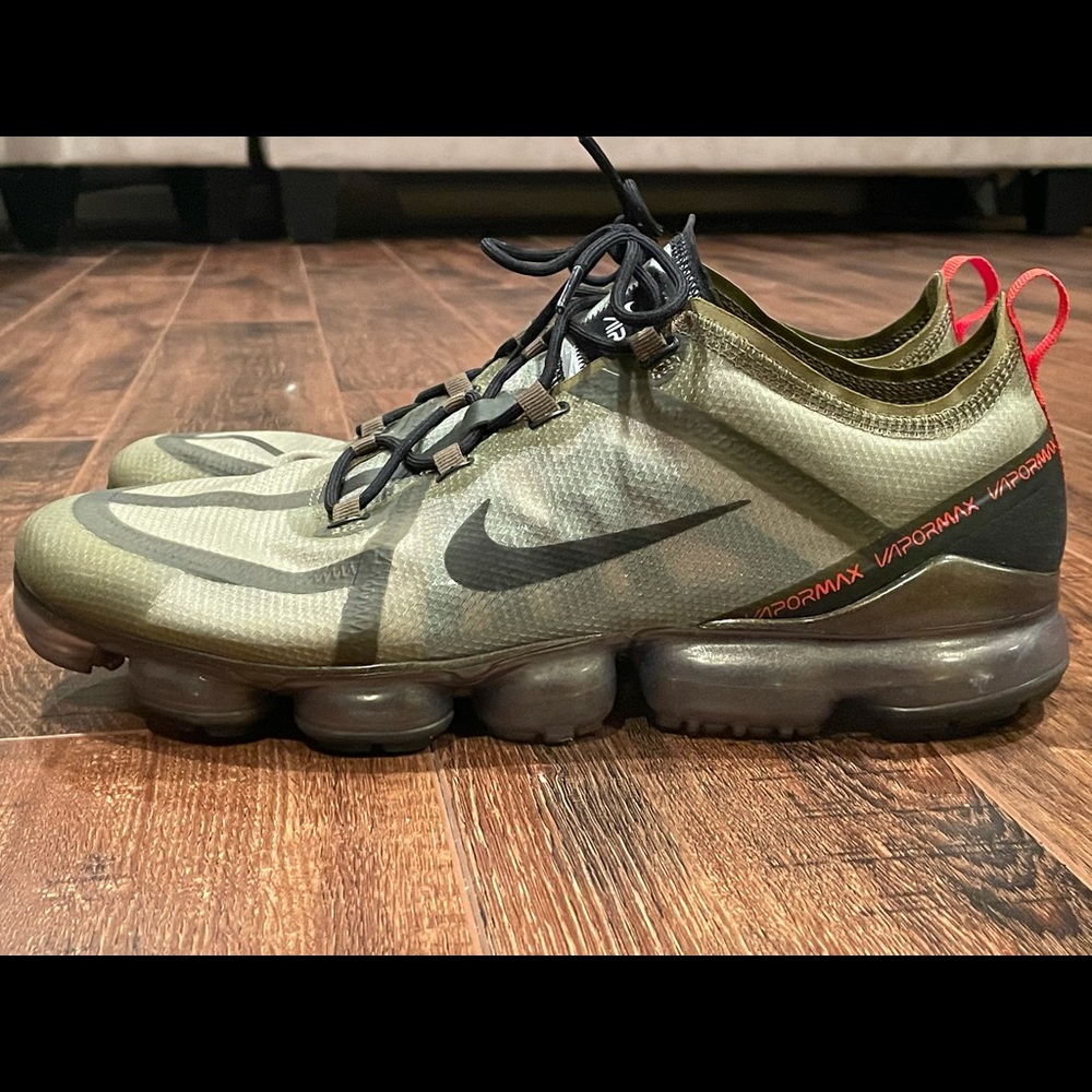Nike Air VaporMax 2019 Olive Flak Size 14